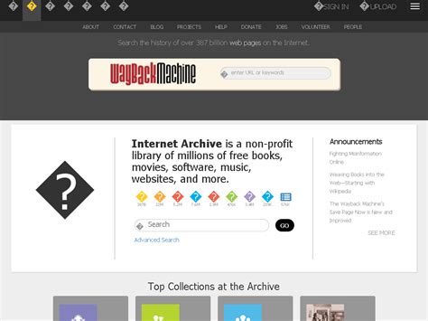 Internet Archive: Digital Library of Free & Borrowable Books,。